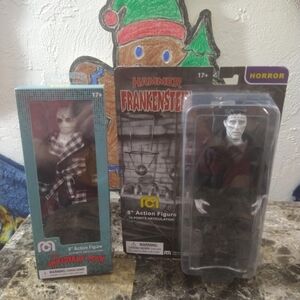 MEGO Invisible Man and Hammer Frankenstein. Both never opened.